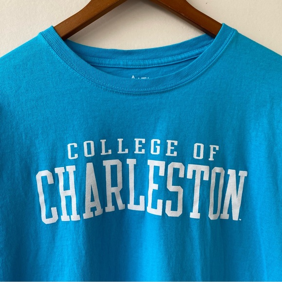 ALTA GRACIA • College of Charleston Blue & White Tee Shirt size Large - Picture 3 of 16